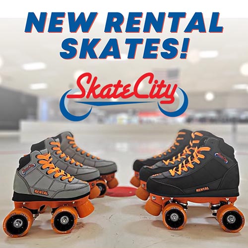 new rental skates at Skate City Colorado